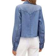 Women’s Tie-Front Denim Shirt