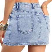 Women’s Stretch Denim Mini Skort