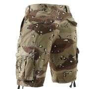 Men’s Multi-Pocket Camo Cargo Shorts