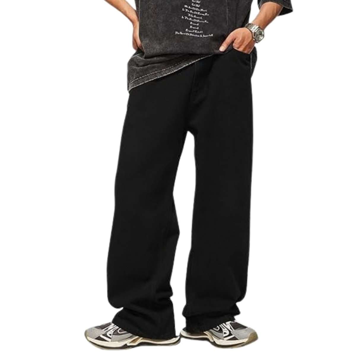 Men’s Y2K Skater Style Baggy Jeans