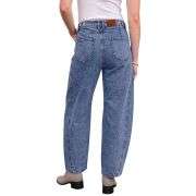 High Waisted Barrel Leg Jeans