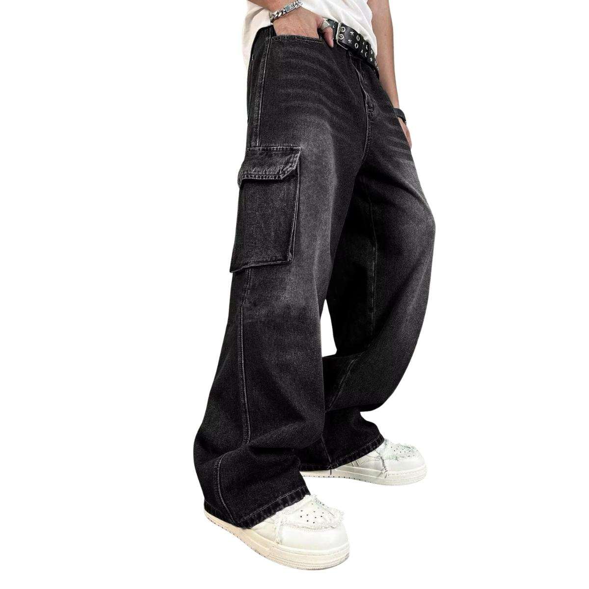Men’s Y2K Baggy Cargo Jeans