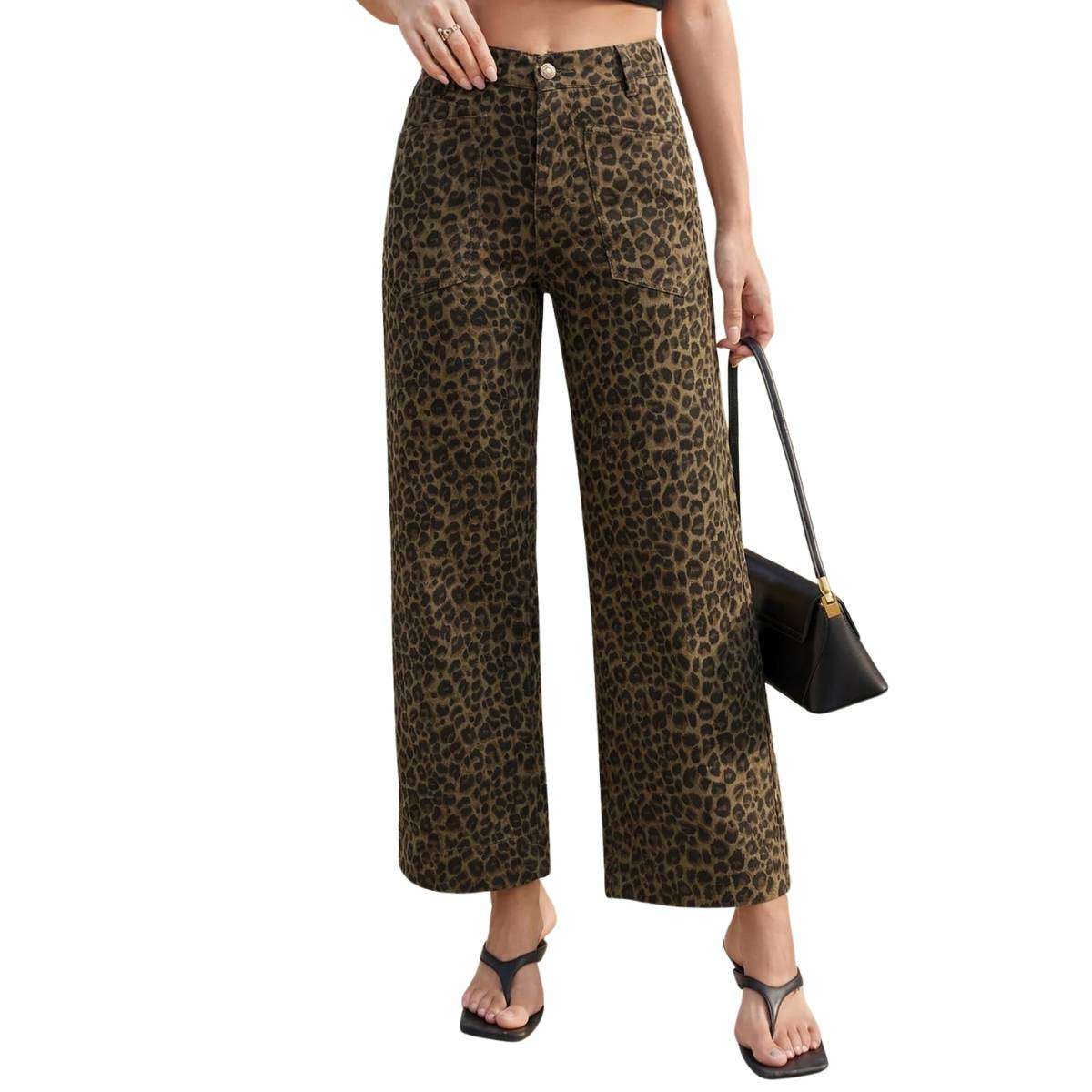 Women’s Cropped Wide Leg Jeans
