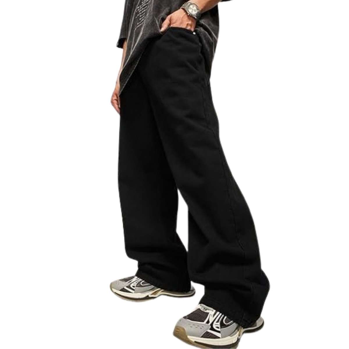 Men’s Y2K Skater Style Baggy Jeans