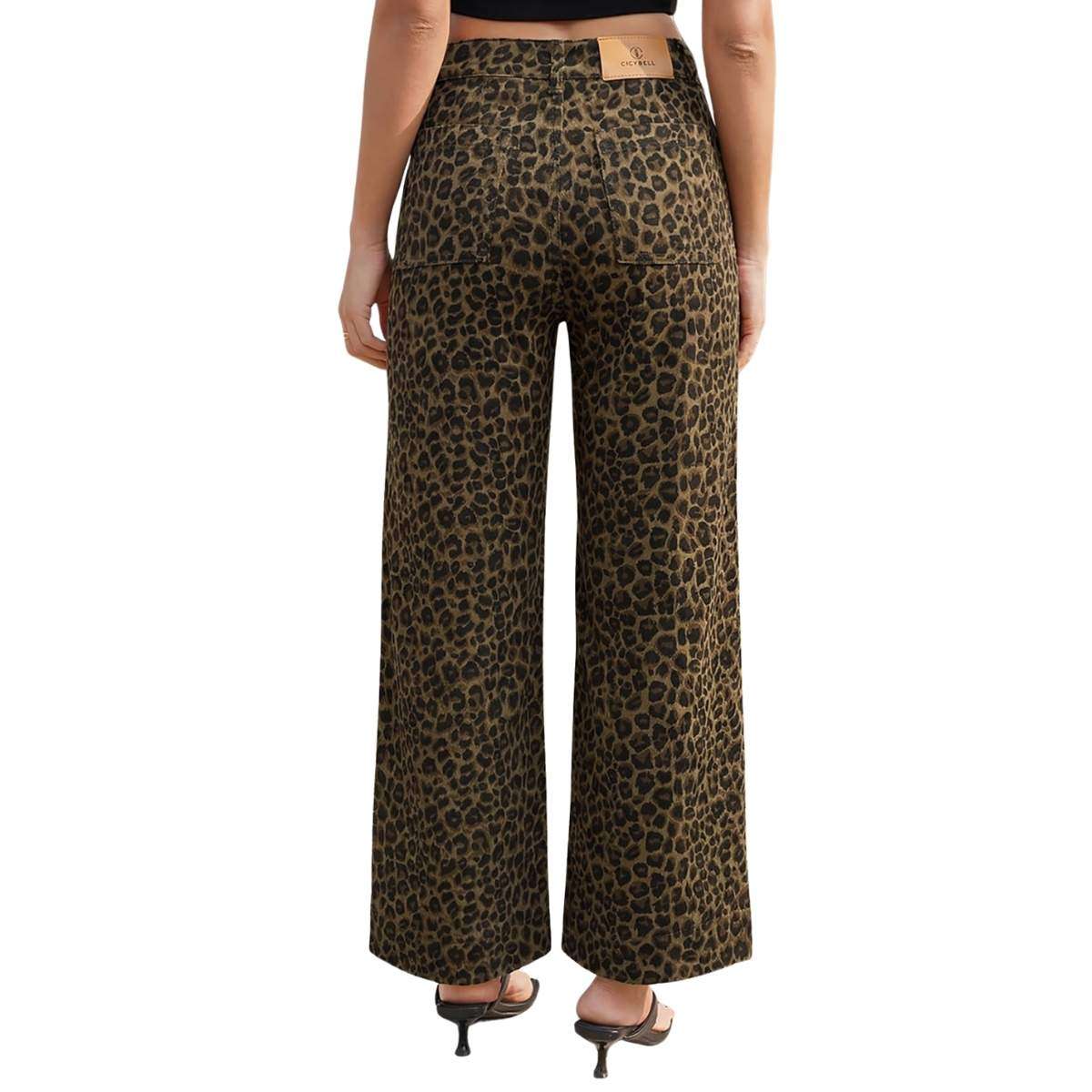 Women’s Cropped Wide Leg Jeans