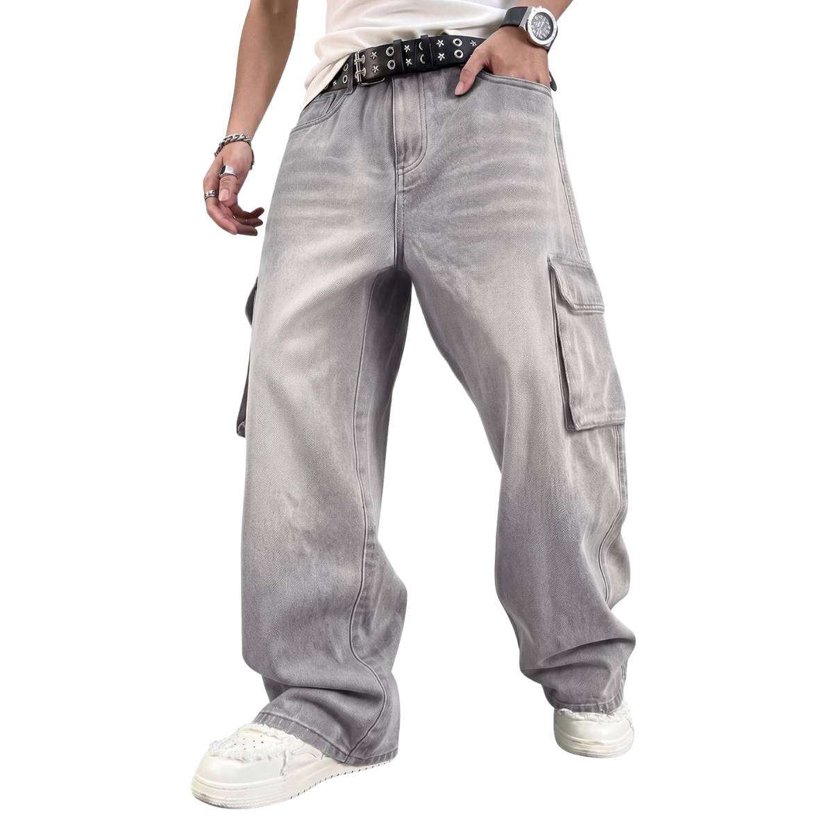 Men’s Y2K Baggy Cargo Jeans