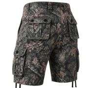 Men’s Multi-Pocket Camo Cargo Shorts