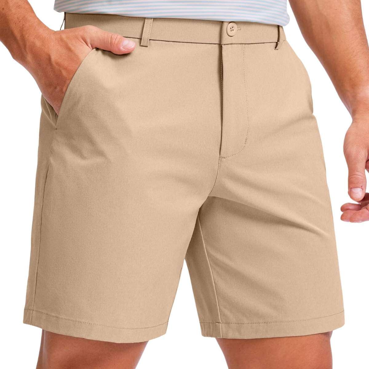 Men’s Stretch Quick-Dry Hybrid Golf Shorts