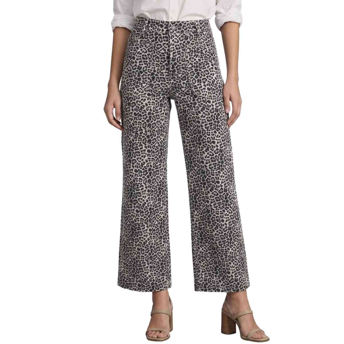 Women’s Cropped Wide Leg Jeans