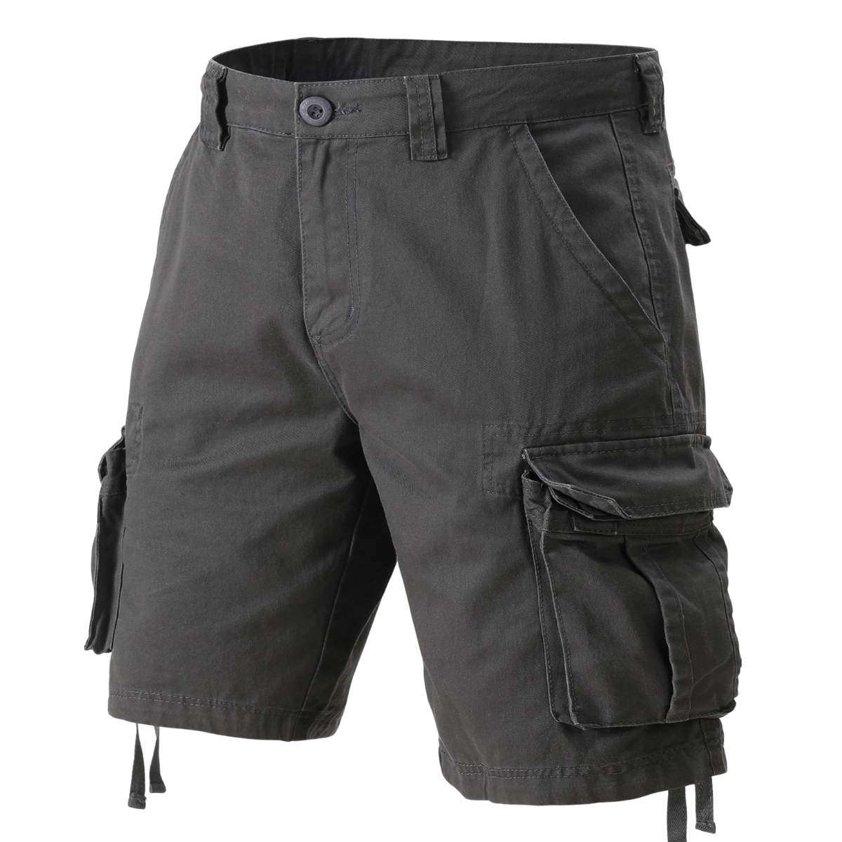 Men’s Multi-Pocket Camo Cargo Shorts