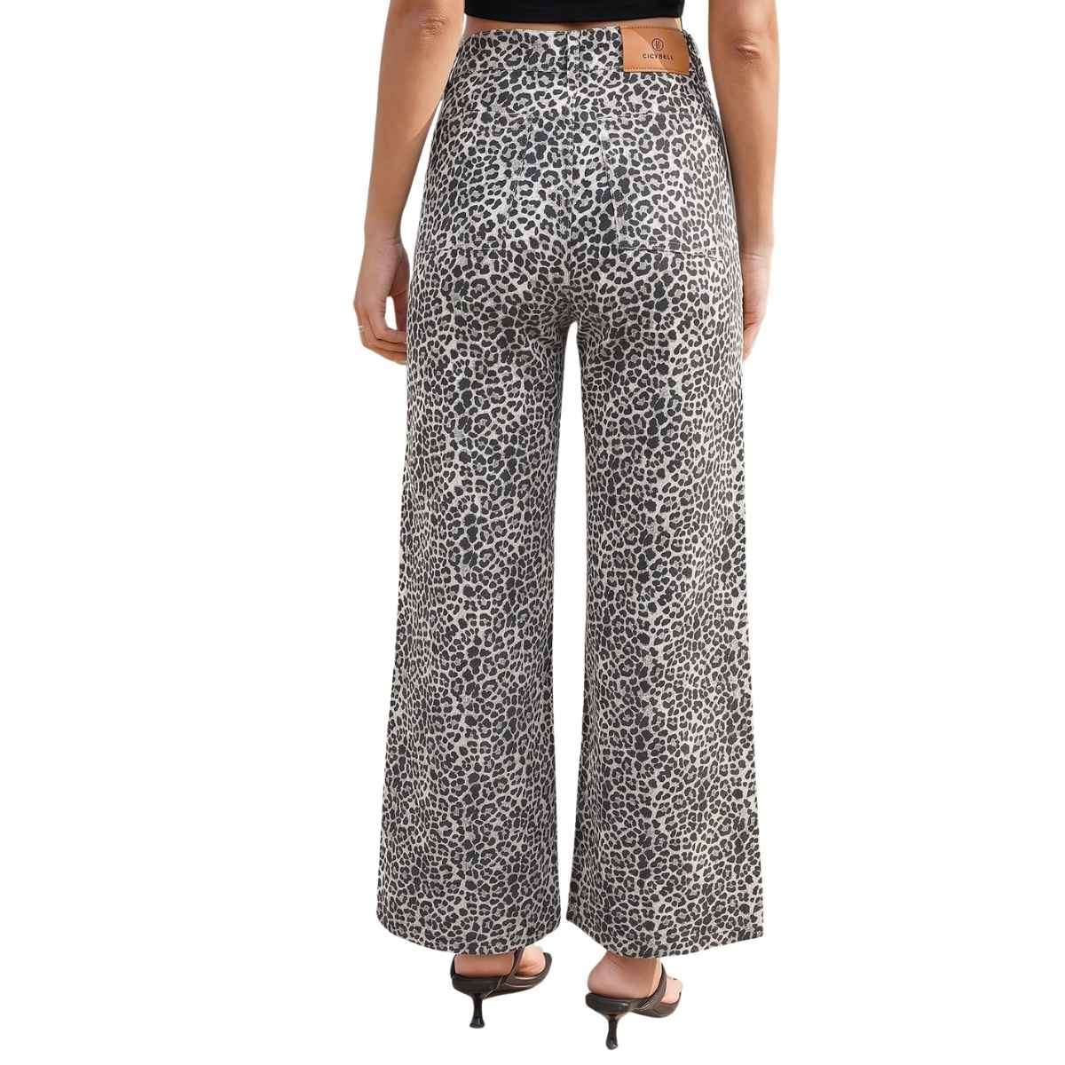 Women’s Cropped Wide Leg Jeans