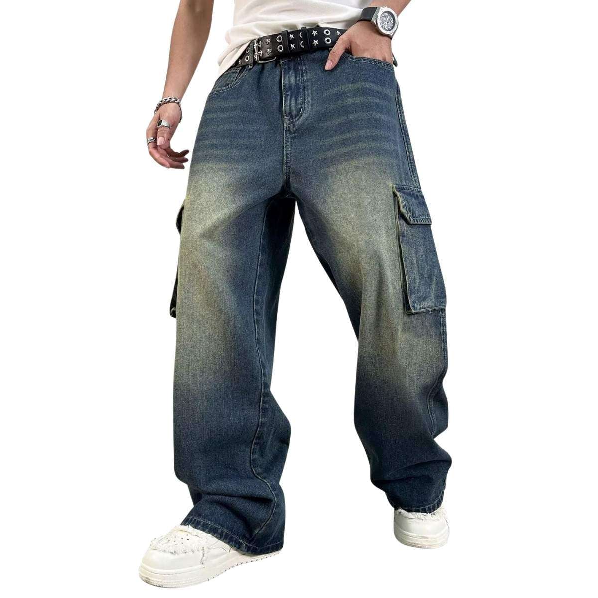 Men’s Y2K Baggy Cargo Jeans