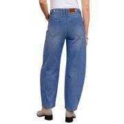 High Waisted Barrel Leg Jeans