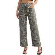 Women’s Cropped Wide Leg Jeans