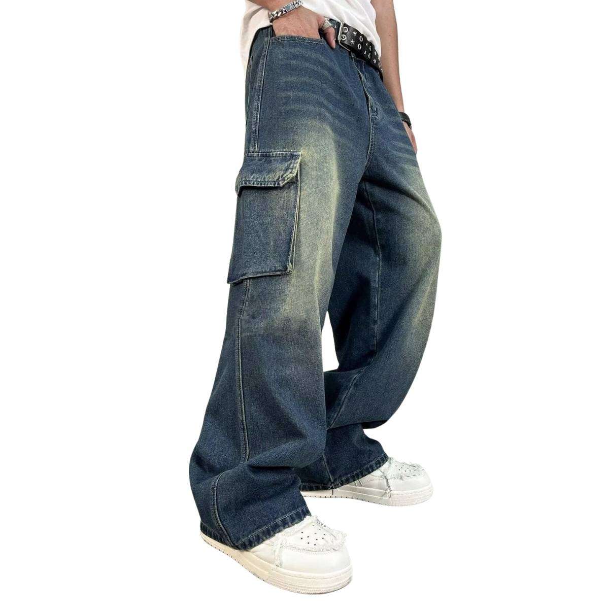 Men’s Y2K Baggy Cargo Jeans