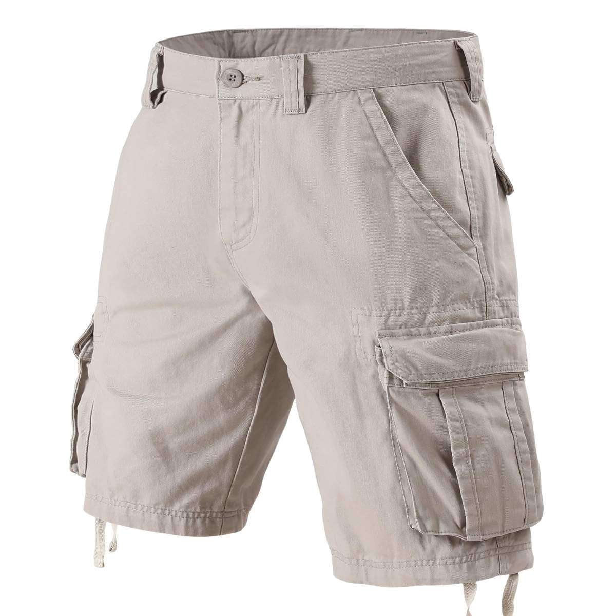 Men’s Multi-Pocket Camo Cargo Shorts
