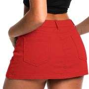 Y2K Low Rise Denim Mini Skort