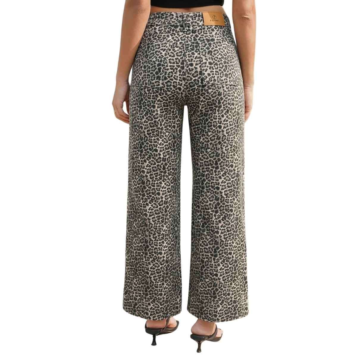Women’s Cropped Wide Leg Jeans