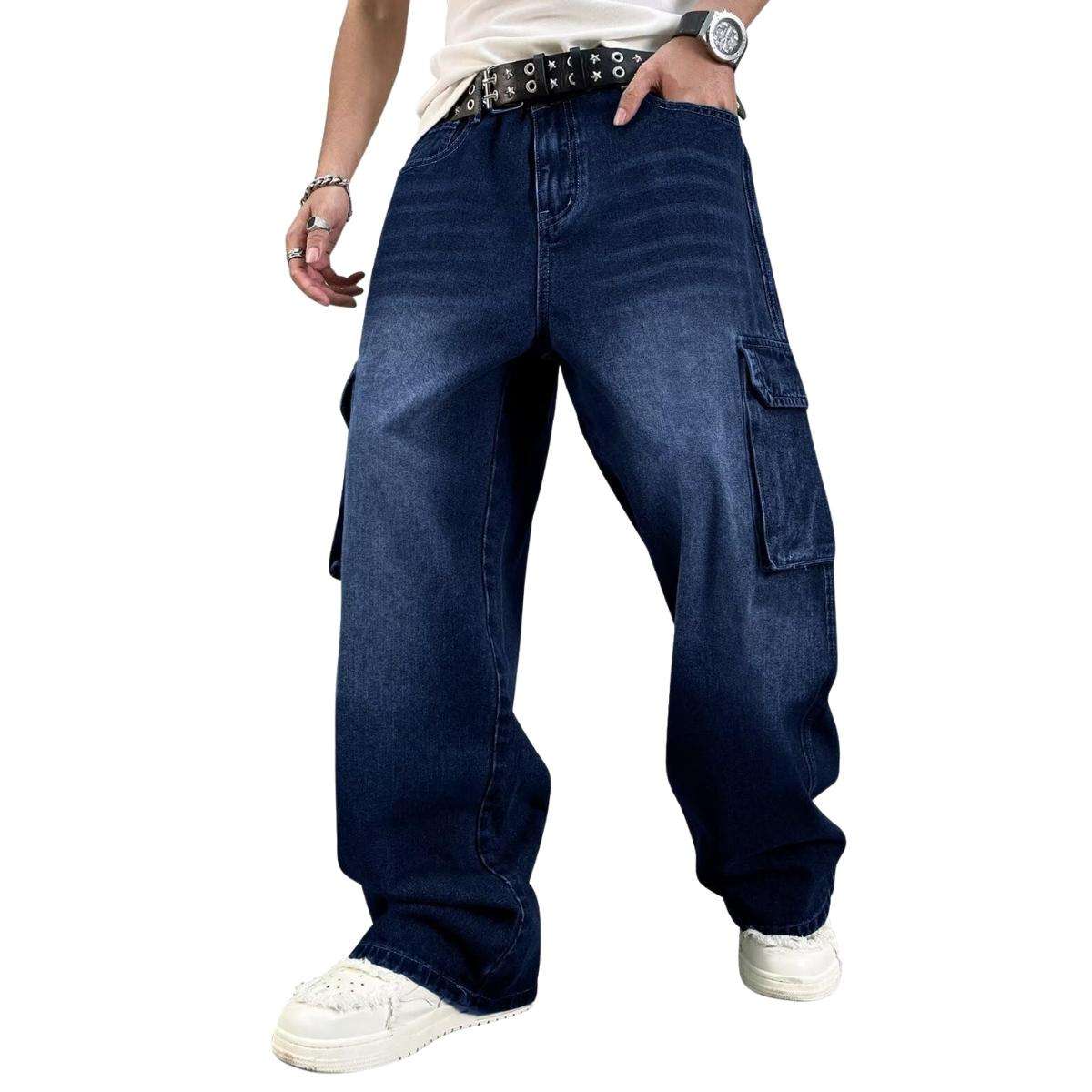 Men’s Y2K Baggy Cargo Jeans