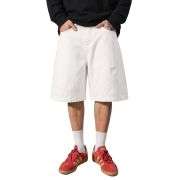 Men’s Vintage Y2K Elastic Back Waistband Baggy Denim Shorts