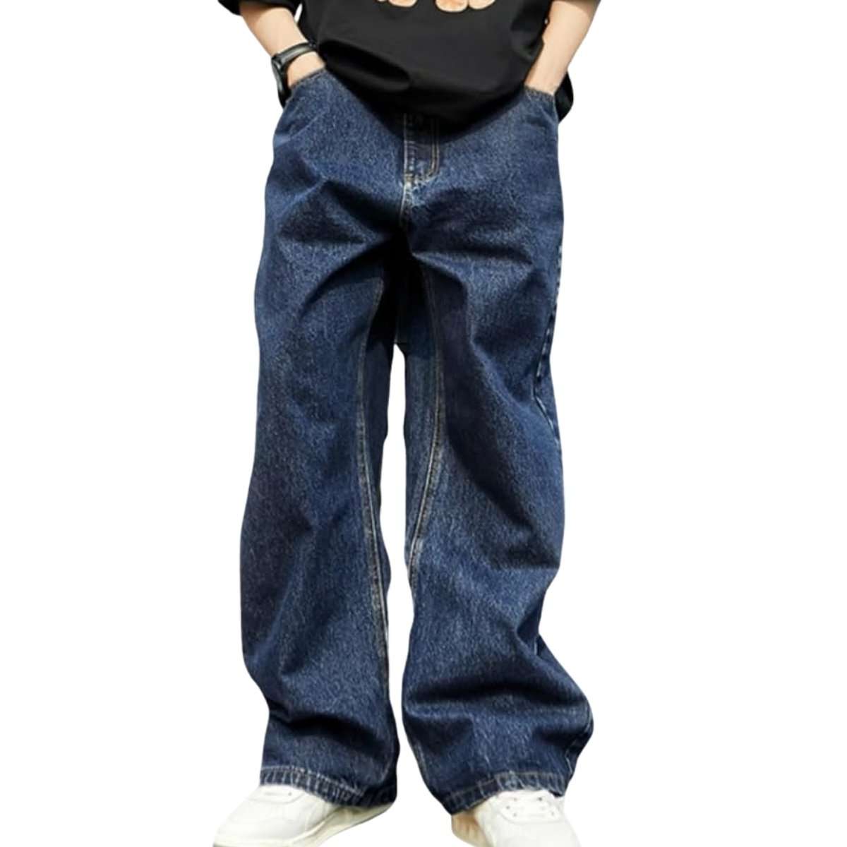 Men’s Y2K Skater Style Baggy Jeans