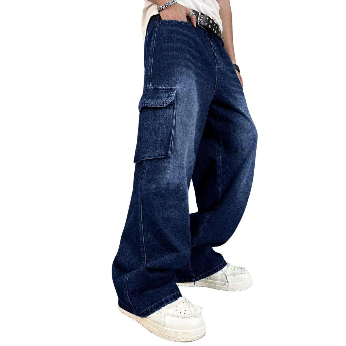 Men’s Y2K Baggy Cargo Jeans