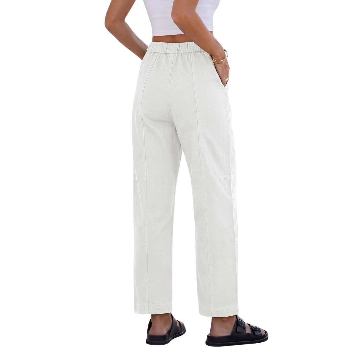 High Waisted Baggy Barrel Jeans