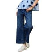 Women’s Cropped Wide Leg Jeans