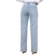 Y2K High Waisted  Stretch Rhinestone Wide Leg Jeans