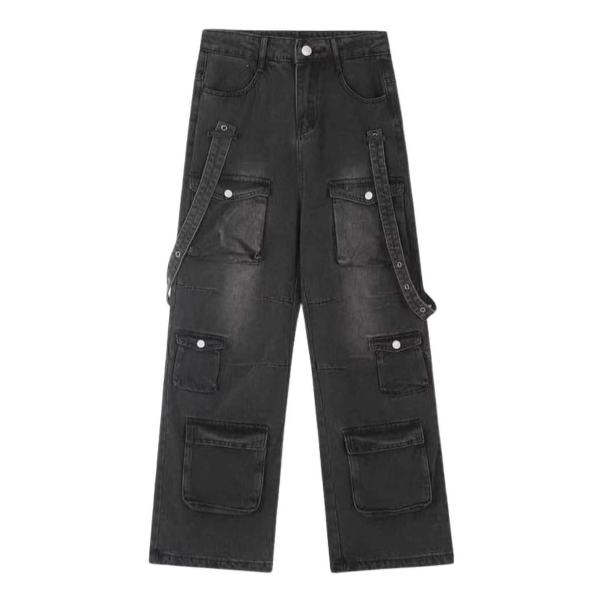 Women’s Y2K Low Rise Baggy Cargo Jeans