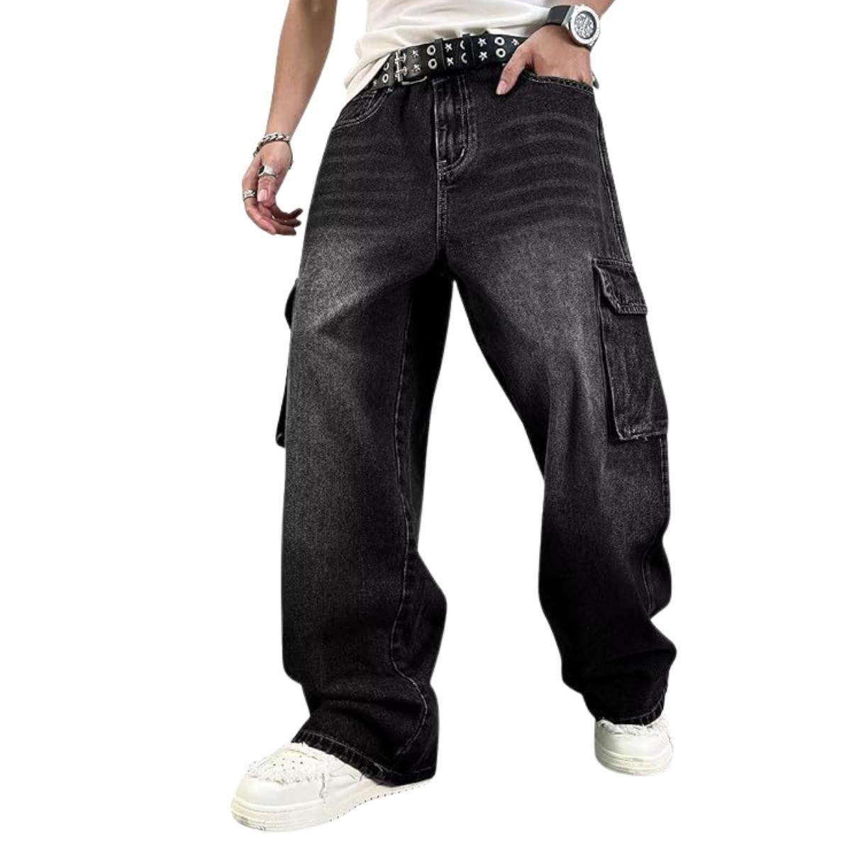 Men’s Y2K Baggy Cargo Jeans