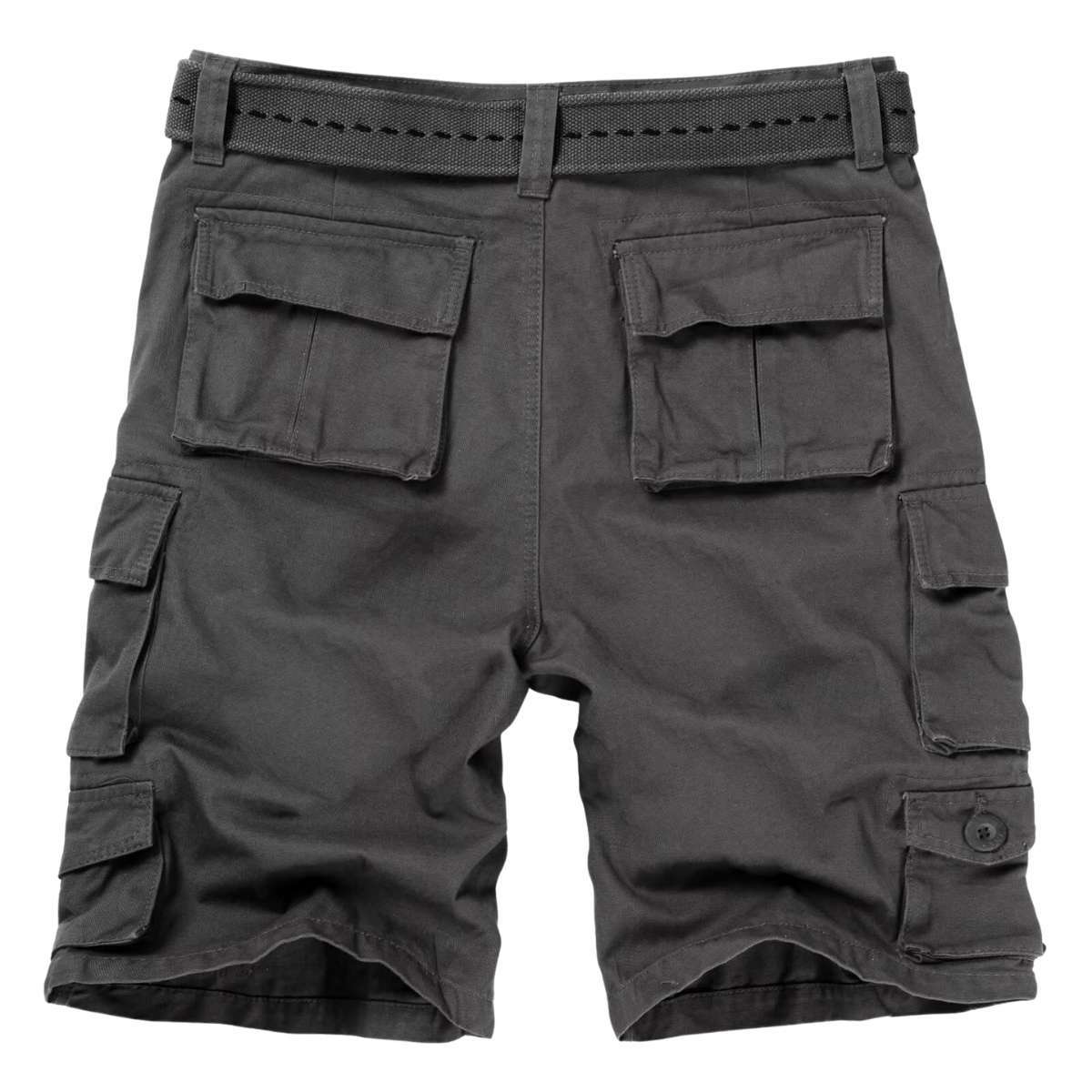 Men’s 9-Pocket Cotton Utility Camo Cargo Shorts