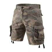 Men’s Multi-Pocket Camo Cargo Shorts