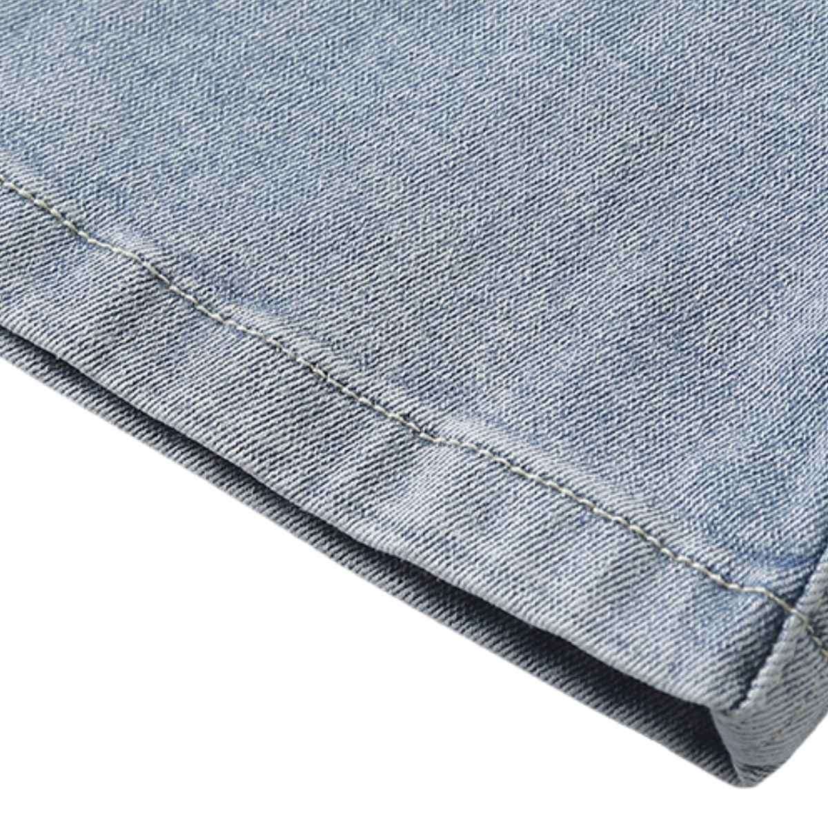 Men’s Elastic Waist Cargo Jeans