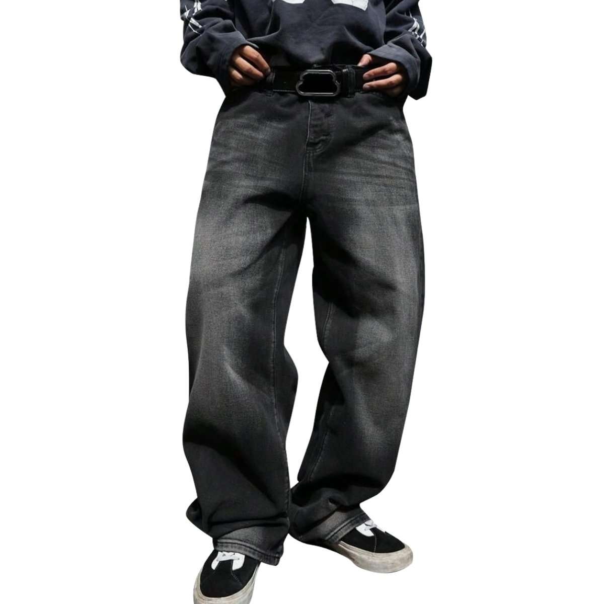 Men’s Y2K Skater Style Baggy Jeans