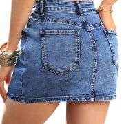 Women’s Stretch Denim Mini Skort