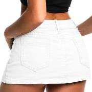 Y2K Low Rise Denim Mini Skort