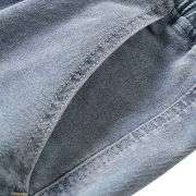Men’s Elastic Waist Cargo Jeans