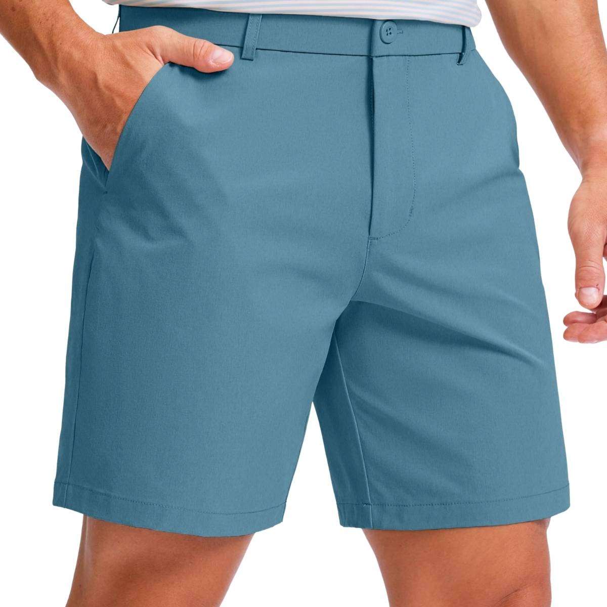 Men’s Stretch Quick-Dry Hybrid Golf Shorts