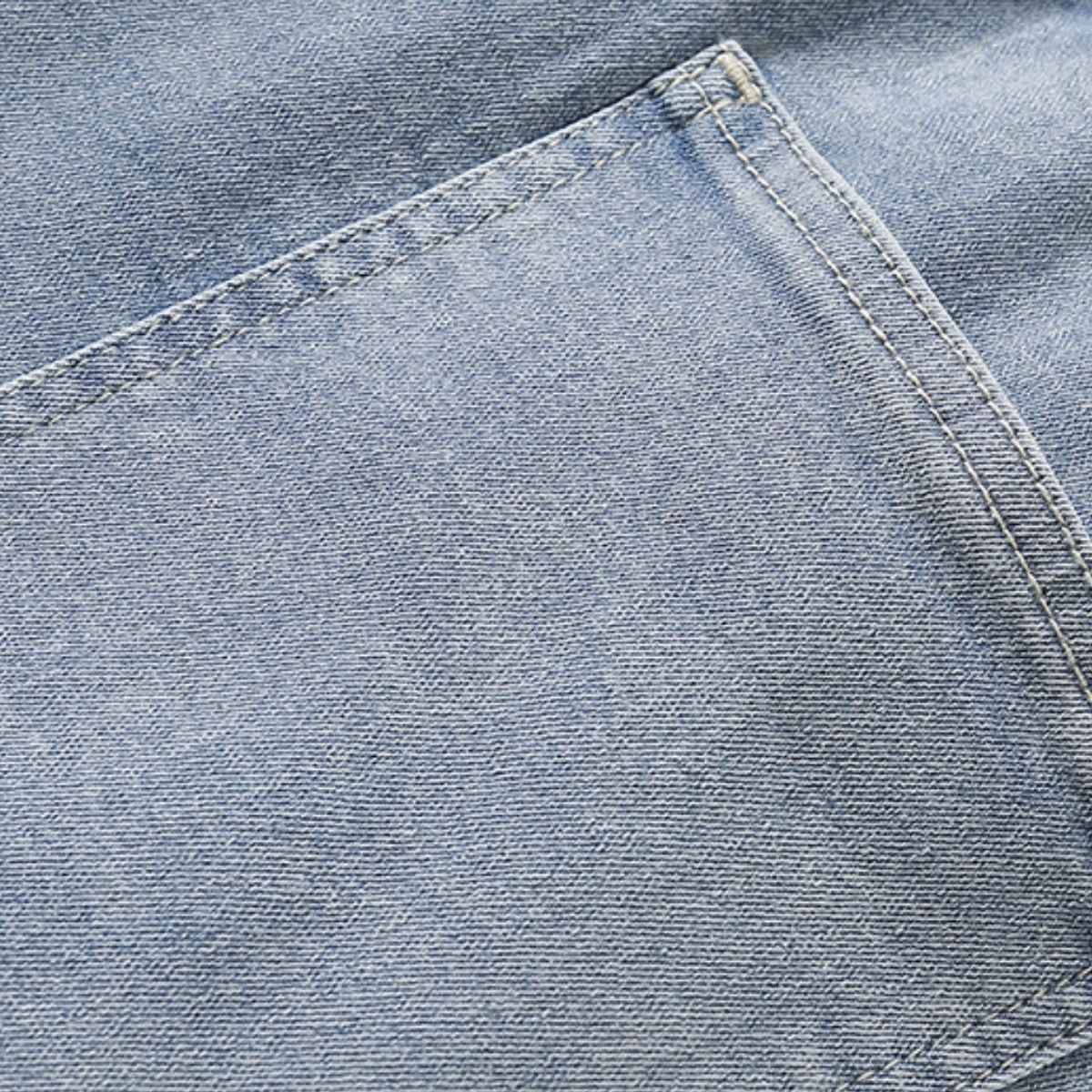 Men’s Elastic Waist Cargo Jeans