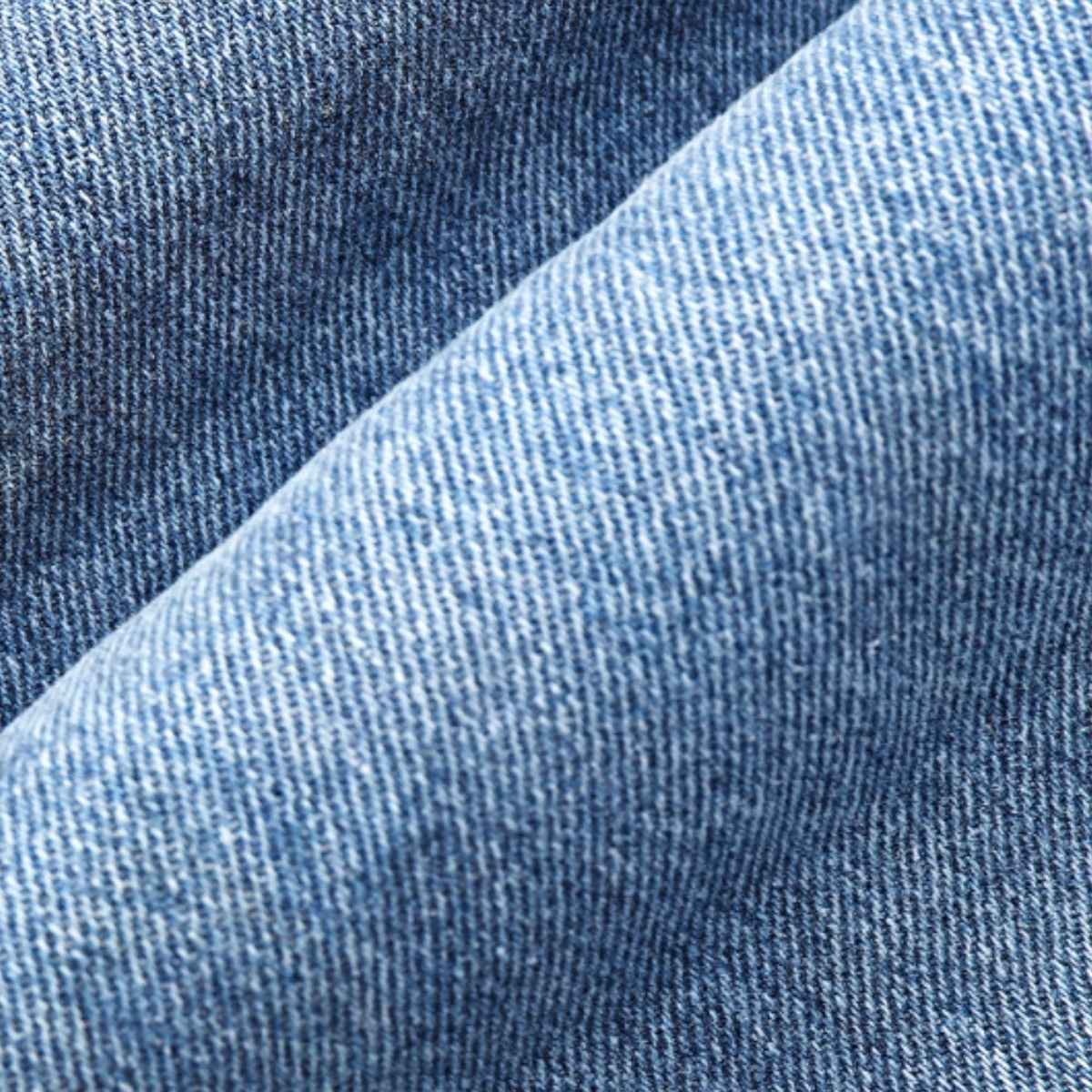 Men’s Drawstring Waist Wide-Leg Baggy Jeans