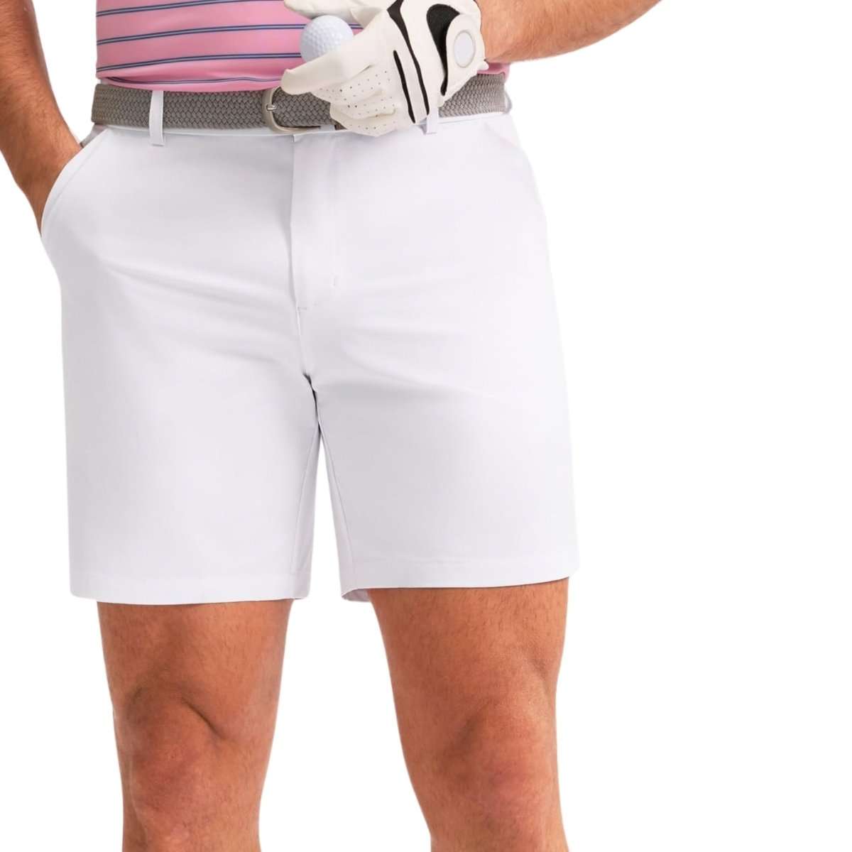 Men’s Stretch Quick-Dry Hybrid Golf Shorts