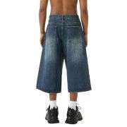 Men’s Baggy Ripped Cargo Denim Jorts