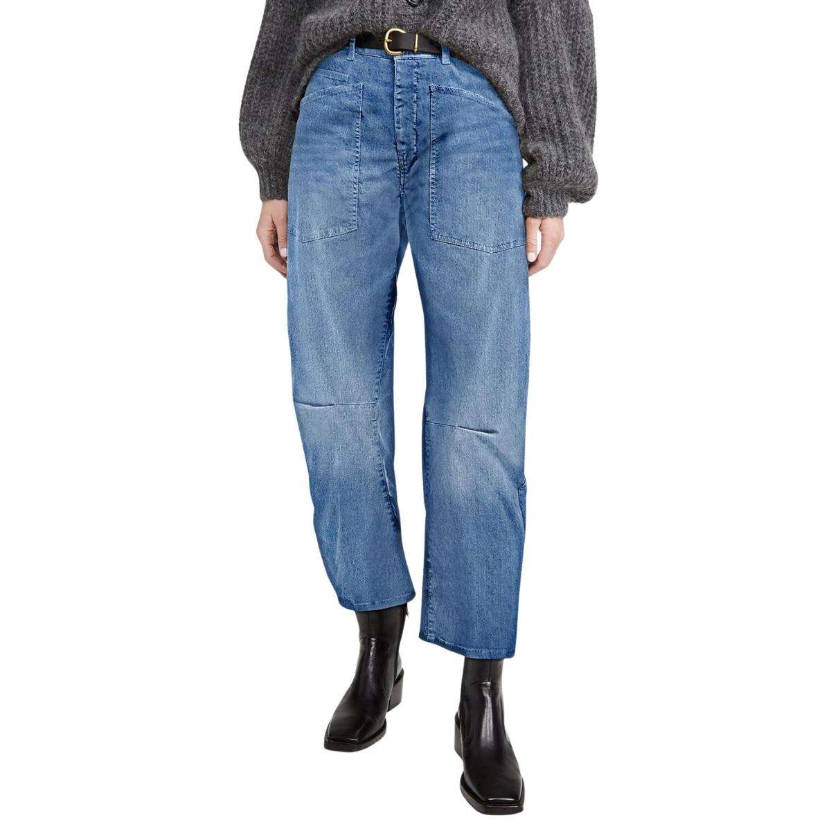 Vintage High Waisted Barrel Jeans