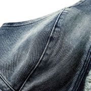 Women’s Y2K Backless Fringe Corset Denim Halter Top
