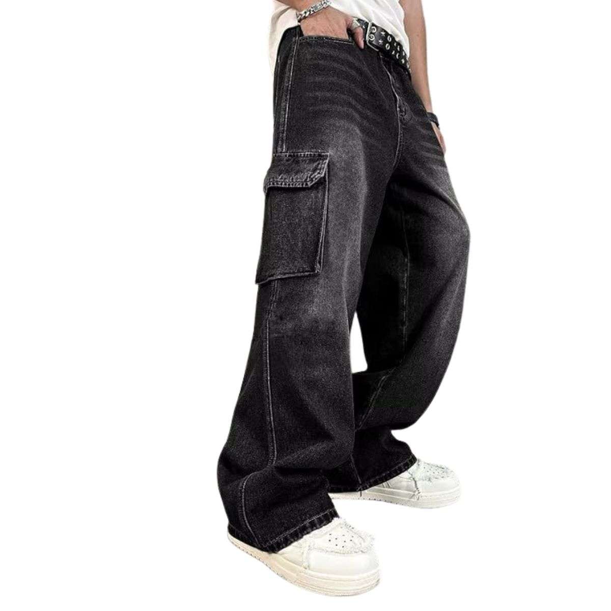 Men’s Y2K Baggy Cargo Jeans