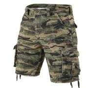 Men’s Multi-Pocket Camo Cargo Shorts