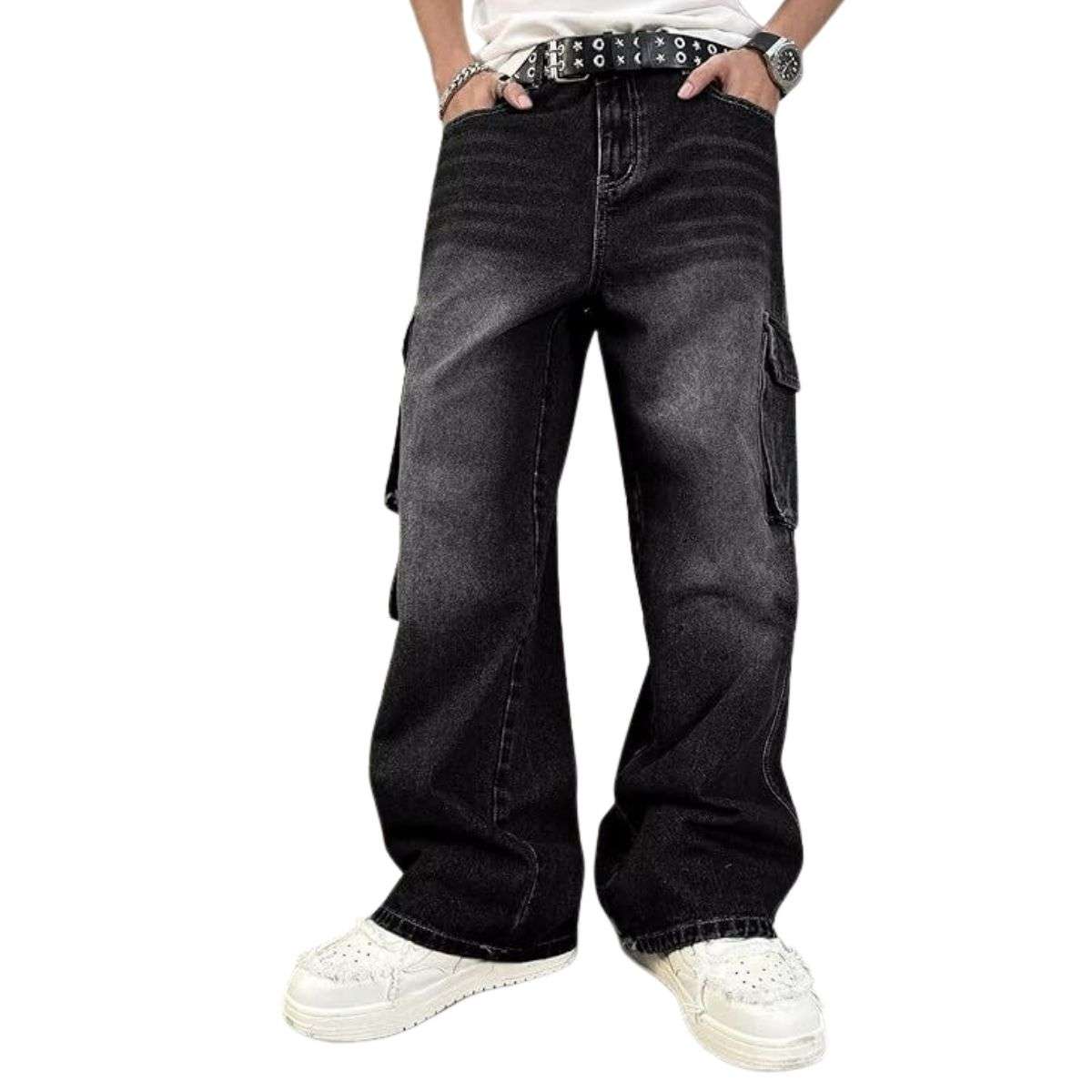 Men’s Y2K Baggy Cargo Jeans