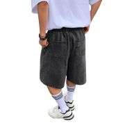 Men’s Baggy Ripped Cargo Denim Jorts