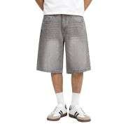 Men’s Baggy Ripped Cargo Denim Jorts